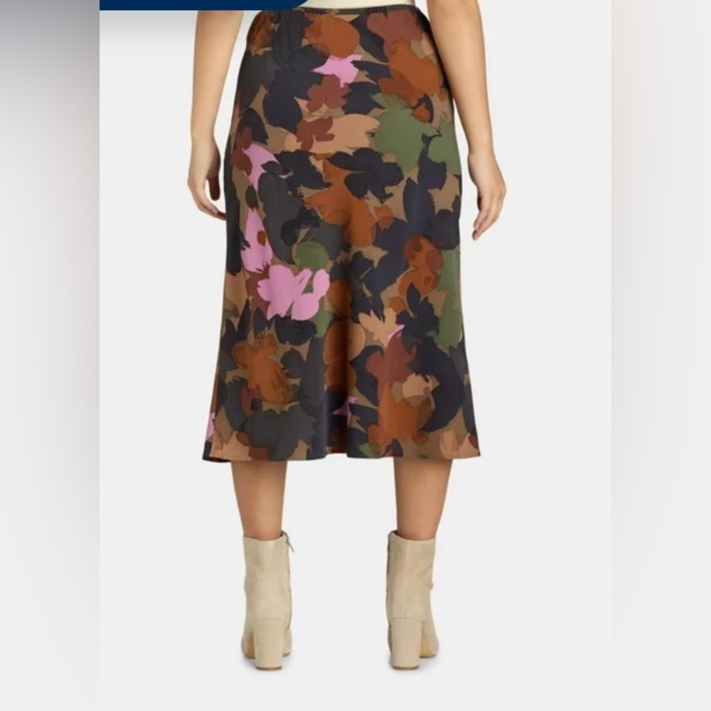 Time and Tru Women's Midi Slip Skirt - Picture 3 of 10
